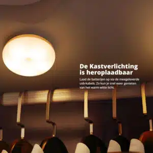FlinQ Oplaadbare Kastverlichting 4-pack - Afbeelding 4