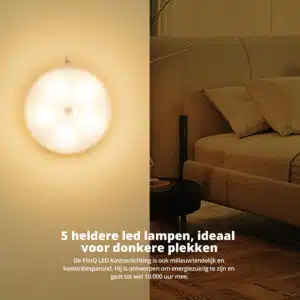 FlinQ Oplaadbare Kastverlichting 4-pack - Afbeelding 8