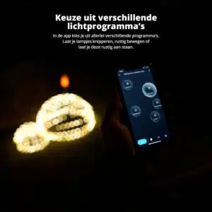 FlinQ Slimme Lichtbol Kerstverlichting - Afbeelding 4