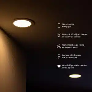 FlinQ Smart Indoor Light GU10 2-pack - Afbeelding 3