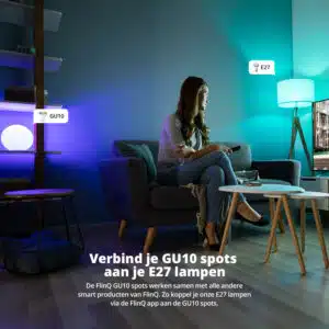 FlinQ Smart Indoor Light GU10 2-pack - Afbeelding 9