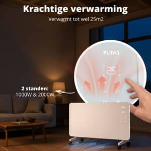 FlinQ Slimme Paneel Verwarmer - Afbeelding 3