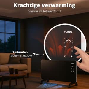 FlinQ Slimme Paneel Verwarmer - Afbeelding 3