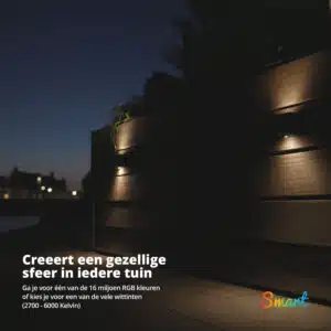 FlinQ Slimme Solar Wandlamp Orion - Afbeelding 4