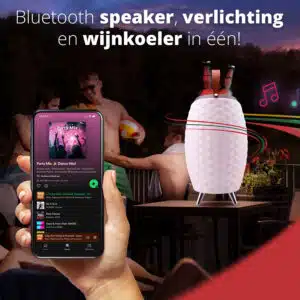 FlinQ Draadloze Speakerlamp en Wijnkoeler - Afbeelding 5