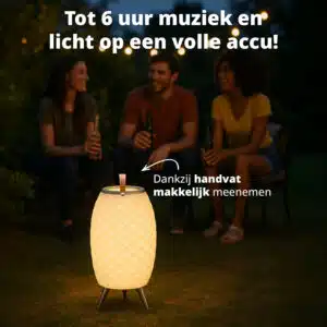 FlinQ Draadloze Speakerlamp en Wijnkoeler - Afbeelding 8