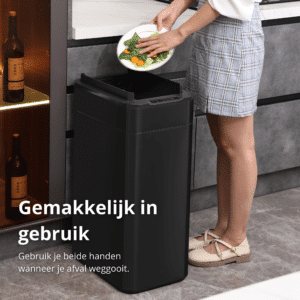 FlinQ Sensor Prullenbak Swing 60L - Afbeelding 5