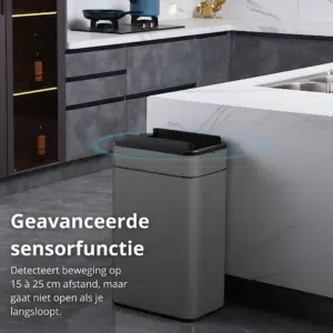 FlinQ Sensor Trash Bin Swing 60l - Image 4