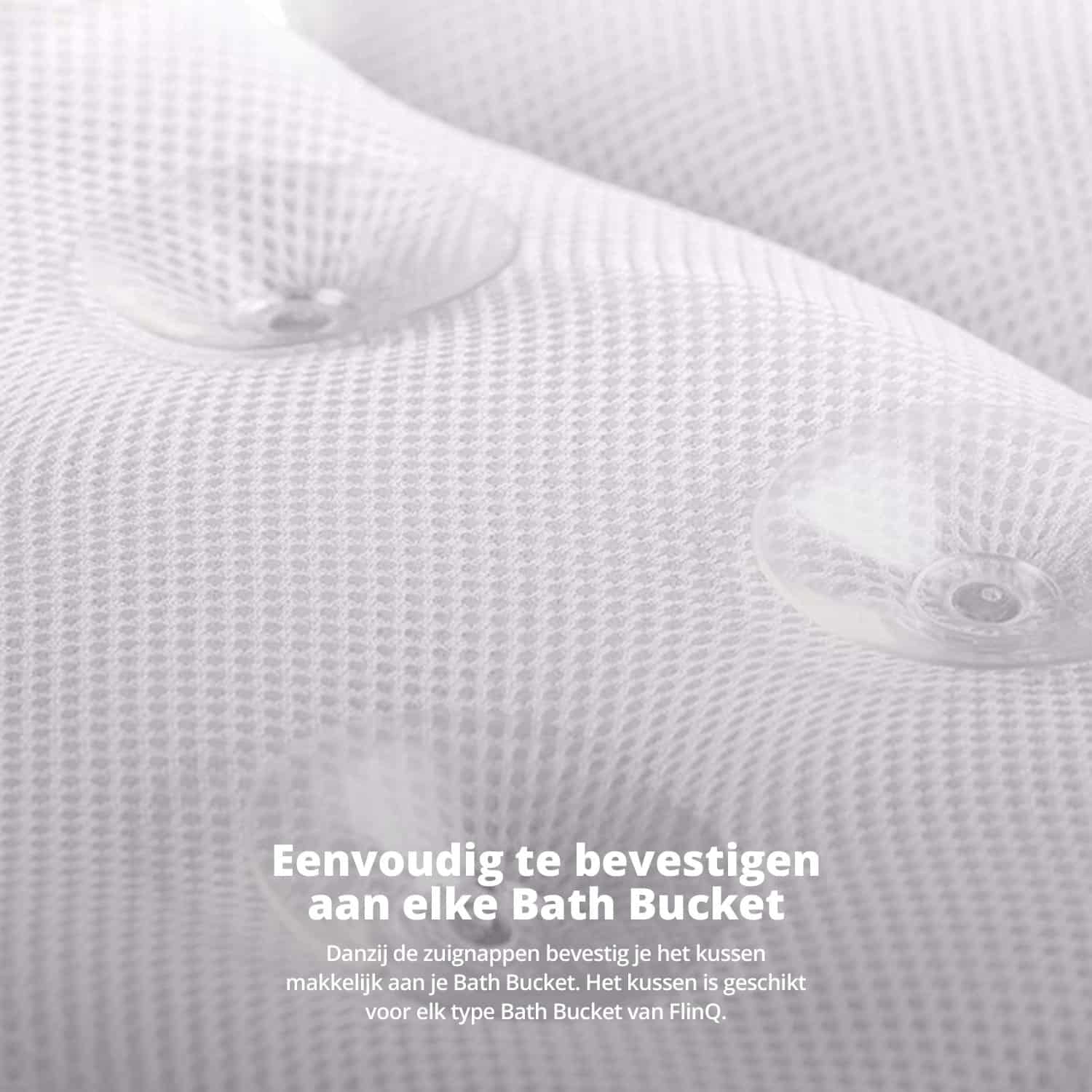 Het Bath Bucket Kussen maakt je badsessie nog relaxter