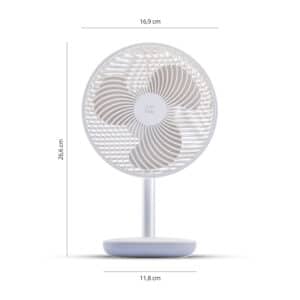 FlinQ Draadloze Bureauventilator - Afbeelding 2