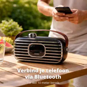 FlinQ DAB+ Radio Draadloze Speaker - Afbeelding 4