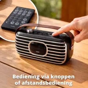 FlinQ DAB+ Radio Draadloze Speaker - Afbeelding 5