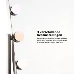 FlinQ Design Hollywood LED Makeup Mirror - Image 6