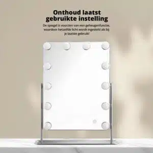 FlinQ Design Hollywood LED Makeup Mirror - Image 9