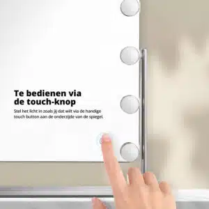 FlinQ Design Hollywood LED Makeup Mirror - Image 10