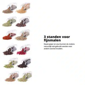 FlinQ Elektrische Peper- en Zoutmolen - Afbeelding 5