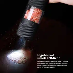 FlinQ Elektrische Peper- en Zoutmolen - Afbeelding 6