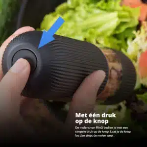 FlinQ Elektrische Peper- en Zoutmolen - Afbeelding 7