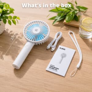 FlinQ Draadloze Draagbare Ventilator - Afbeelding 6