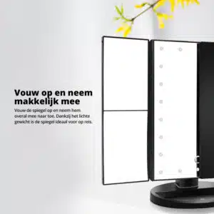 FlinQ 4-in-1 Make-up Spiegel met verlichting - Afbeelding 4