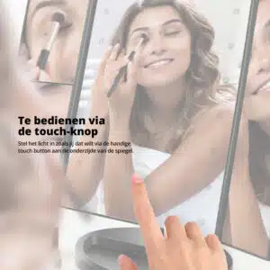 FlinQ 4-in-1 Make-up Spiegel met verlichting - Afbeelding 8