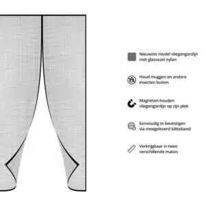 FlinQ Magnetisch Vliegengordijn - Afbeelding 2