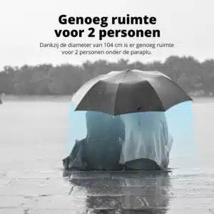 FlinQ Stormparaplu - Afbeelding 3