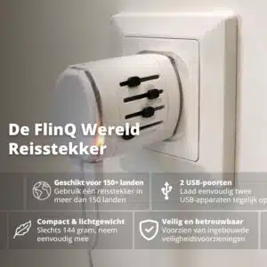 FlinQ World Travel Adapter - Image 3