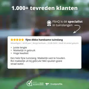FlinQ Flexibele Tuinslang met Sproeikop - Afbeelding 7