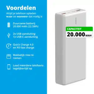 FlinQ Powerbank Mammoth 20,000 mAh - Image 2