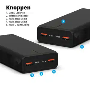 FlinQ Powerbank Mammoth 20,000 mAh - Image 3