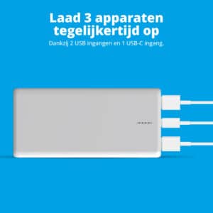 FlinQ Powerbank Mammoth 20.000 mAh - Afbeelding 4