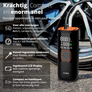 FlinQ Wireless Air Compressor Premium - Afbeelding 3