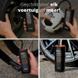FlinQ Draagbare Luchtcompressor Premium - Afbeelding 4