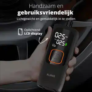 FlinQ Draagbare Luchtcompressor Premium - Afbeelding 8