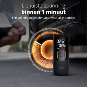 FlinQ Draagbare Luchtcompressor Premium - Afbeelding 7