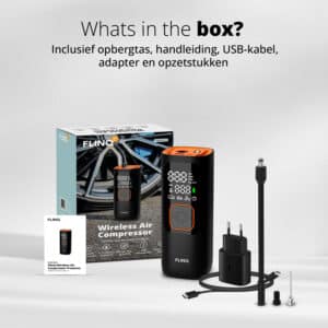 FlinQ Wireless Air Compressor Premium - Afbeelding 12