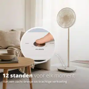 FlinQ Slimme Statiefventilator - Afbeelding 3