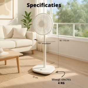 Tweedekans FlinQ Smart Indoor Breeze Fan - Afbeelding 6