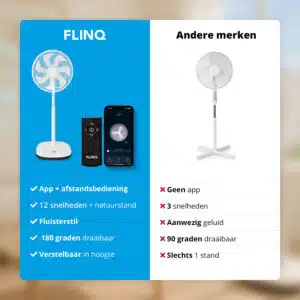 FlinQ Slimme Statiefventilator - Afbeelding 9