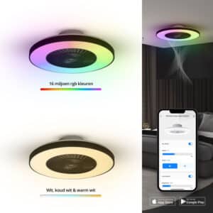 FlinQ Smart Indoor Light Ceiling Fan - Afbeelding 2