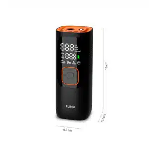 FlinQ Draagbare Luchtcompressor Premium - Afbeelding 12