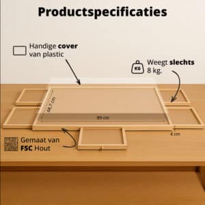 FlinQ Houten Puzzelplaat - Afbeelding 9