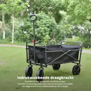 FlinQ Folding Wagon 90 KG - Image 5