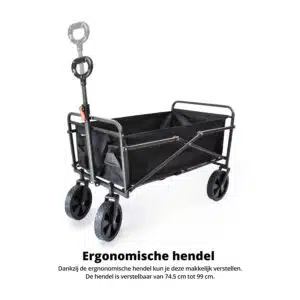 FlinQ Folding Wagon 90 KG - Image 6