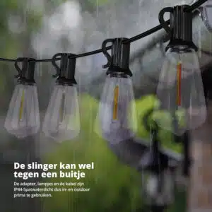 FlinQ Smart In- and Outdoor String Light Premium - Afbeelding 10