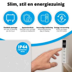 FlinQ Smart Indoor Infrared Heater - Afbeelding 3