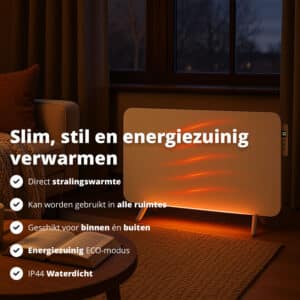 Tweedekans FlinQ Smart Indoor Infrared Heater 450W - Afbeelding 2