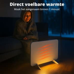 Tweedekans FlinQ Smart Indoor Infrared Heater 450W - Afbeelding 5