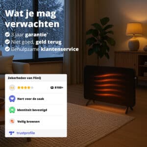 FlinQ Smart Indoor Infrared Heater - Afbeelding 11